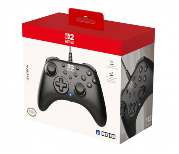 HORI PAD Turbo (Black) - NS2 - 1335968 - zdjęcie 5